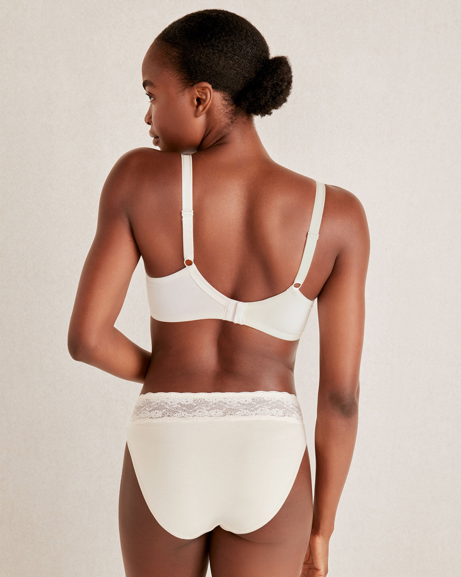 BEIGE|BRIGHT WHITE|CAFE MOCHA|LT HEATHER GREY|PARISIAN PINK|TAP SHOE|TOURMALINE|WIND COTTON HIGH LEG BRIEF WITH LACE WAIST | Talbots online