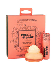 ISLAND COCONUT|PINK GRAPEFRUIT|WILD HONEY POPPY & POUT LIP CARE DUO | Talbots US