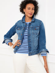 ISLA WASH CLASSIC JEAN JACKET - ISLA WASH | Talbots near me