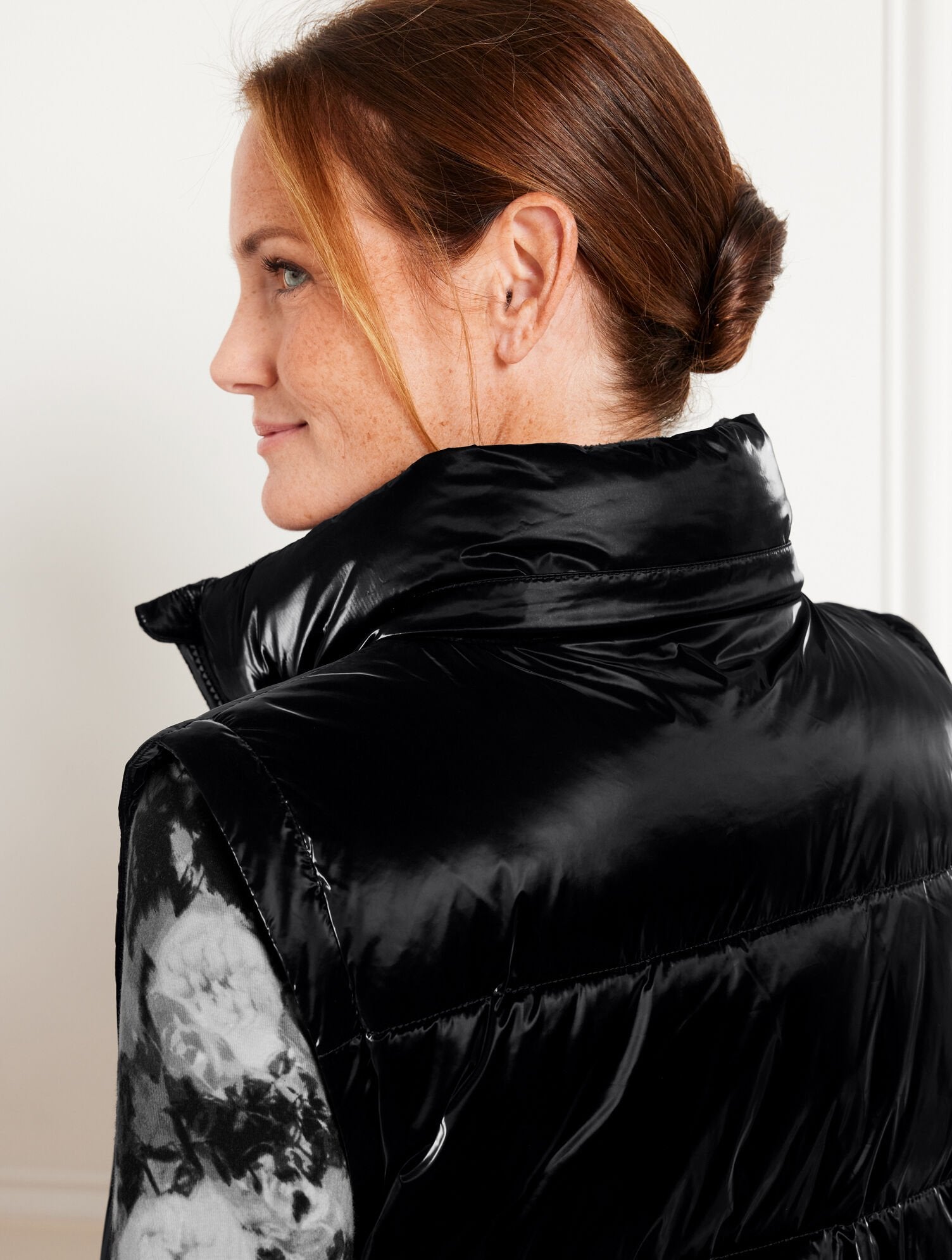 BLACK CONVERTIBLE PUFFER JACKET | Talbots near me