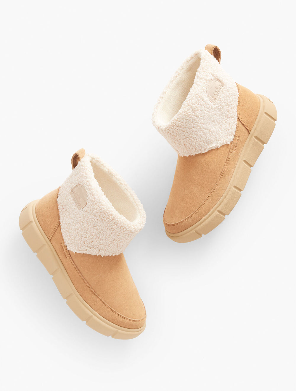 TAWNY BUFF/SEA SALT SOREL EXPLORER™ II WATERPROOF SLIP-ON COZY BOOTS | Talbots US