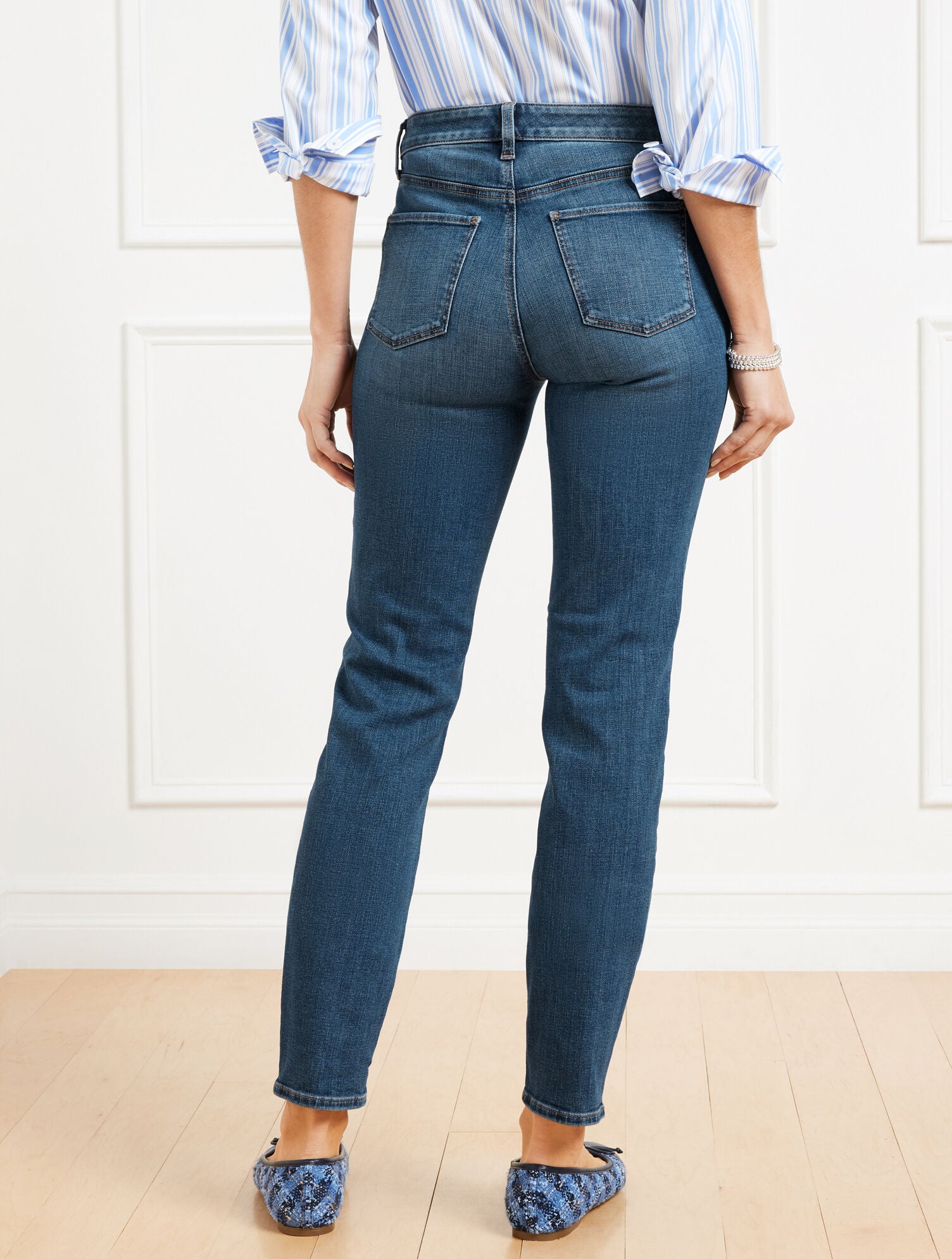 CHARLIE WASH SLIM ANKLE JEAN - CHARLIE WASH | Talbots sale
