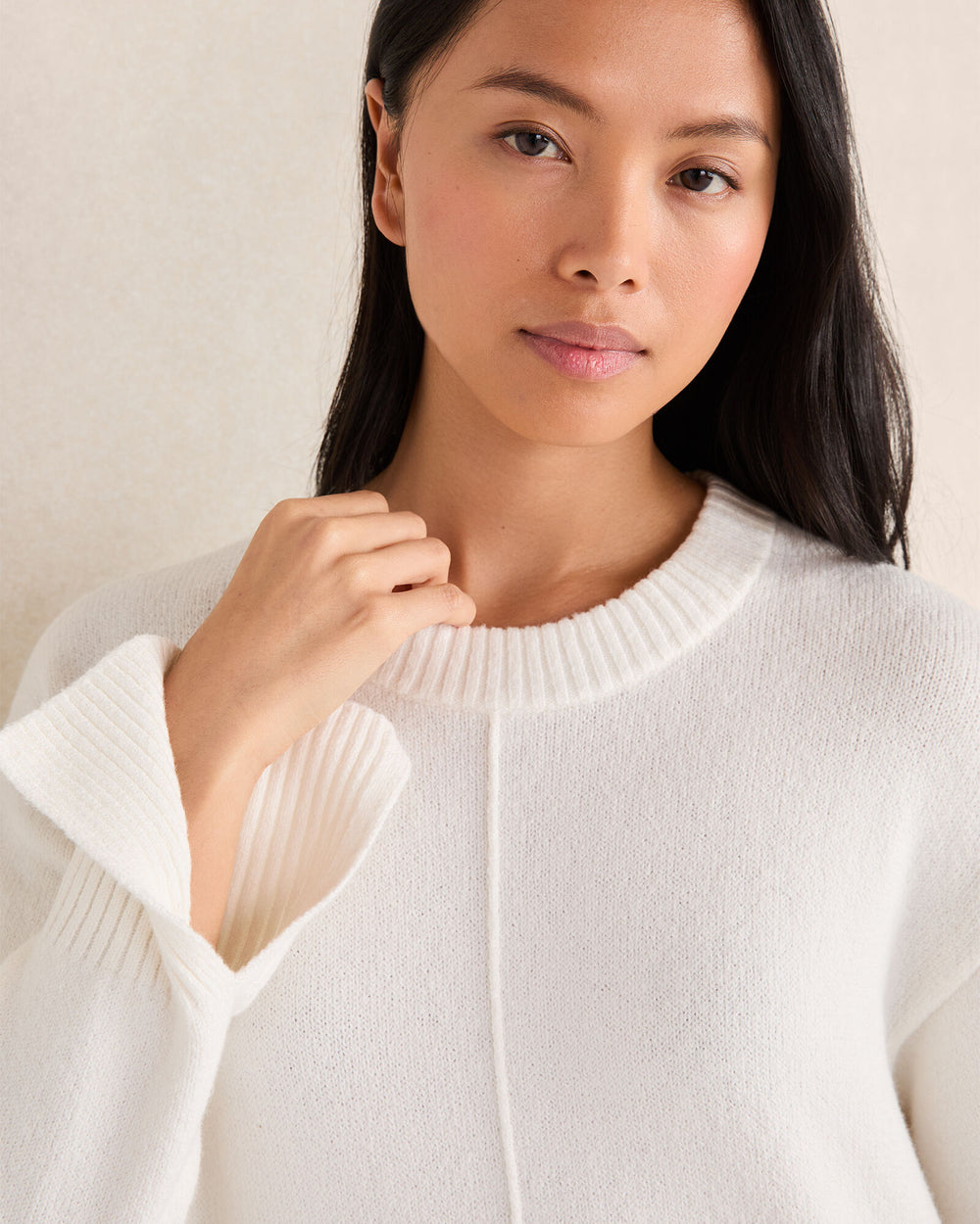 IVORY ORGANIC COTTON MIDI DRESS | Talbots on sale