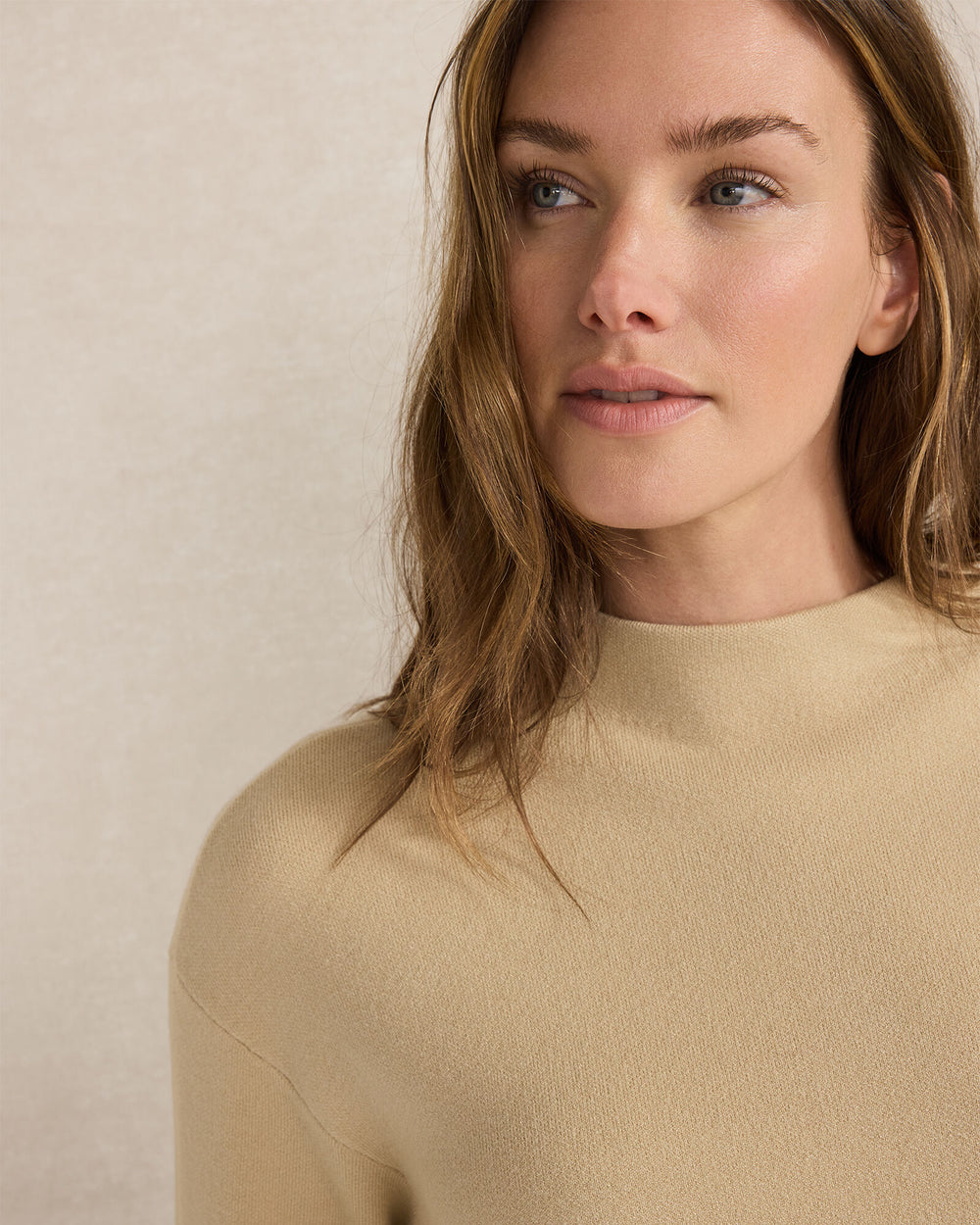 PIGNOLI/ENOKI TUXEDO STRIPE FUNNEL NECK PULLOVER | Talbots outlet