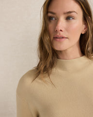 PIGNOLI/ENOKI TUXEDO STRIPE FUNNEL NECK PULLOVER | Talbots outlet