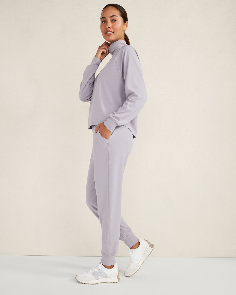 MESA BALANCE TURTLENECK PULLOVER | Talbots online