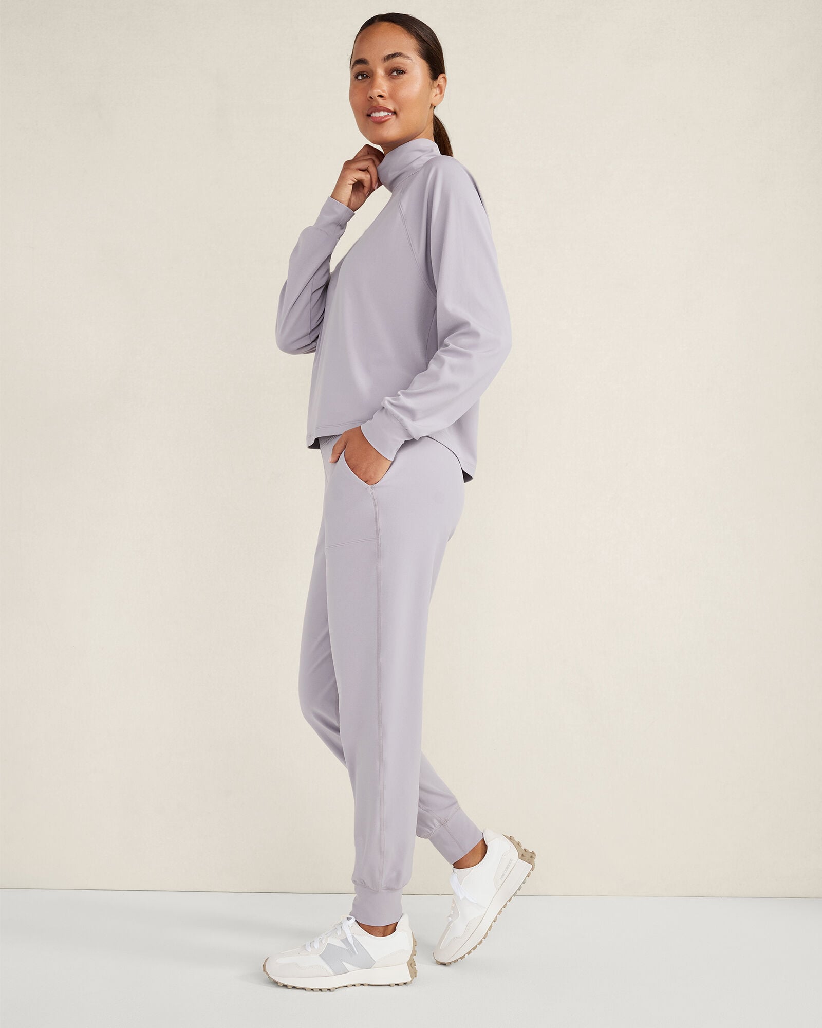 MESA BALANCE TURTLENECK PULLOVER | Talbots outlet