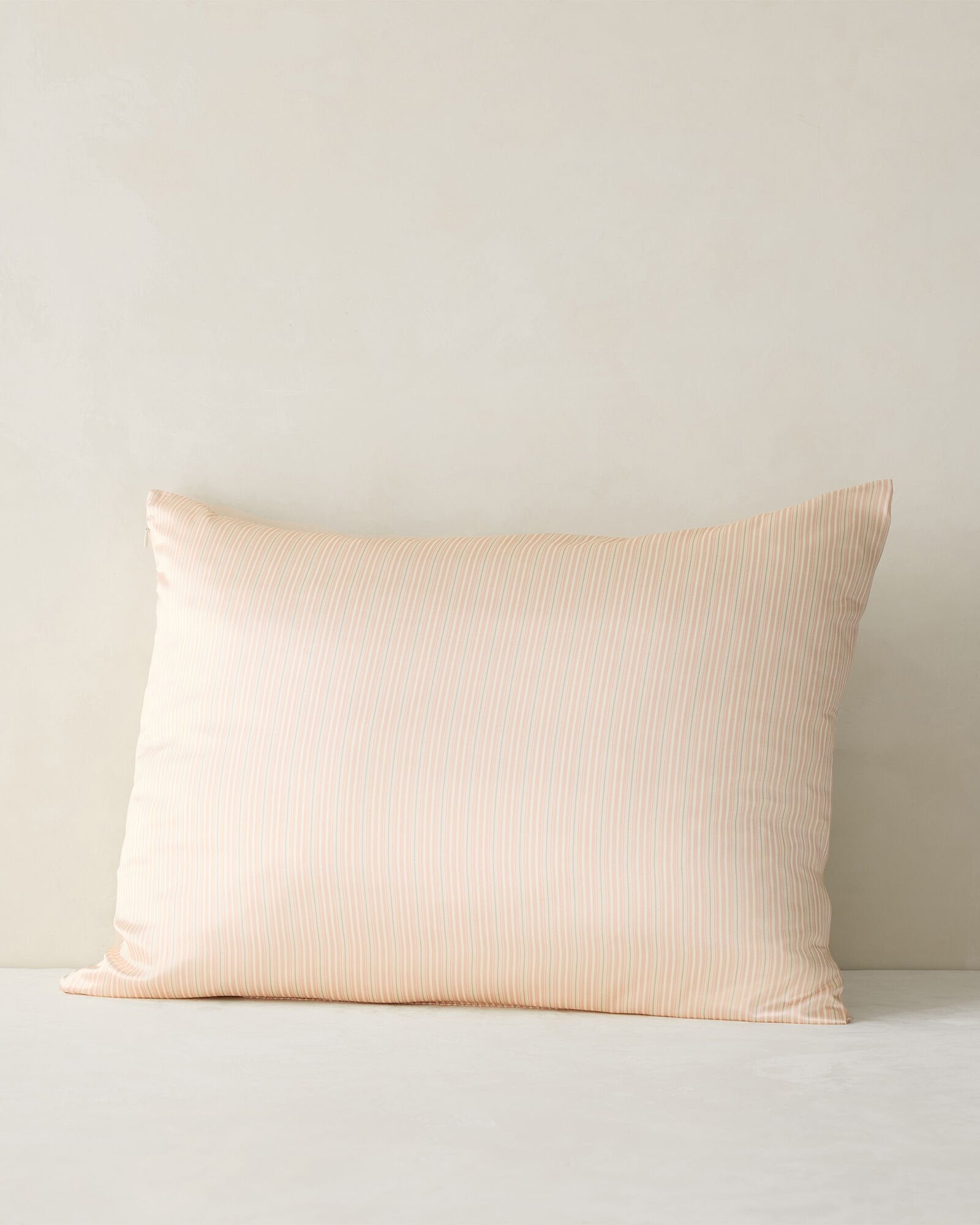 IVORY MULTI STRIPE WASHABLE SILK MULTI STRIPE PILLOWCASE | Talbots outlet