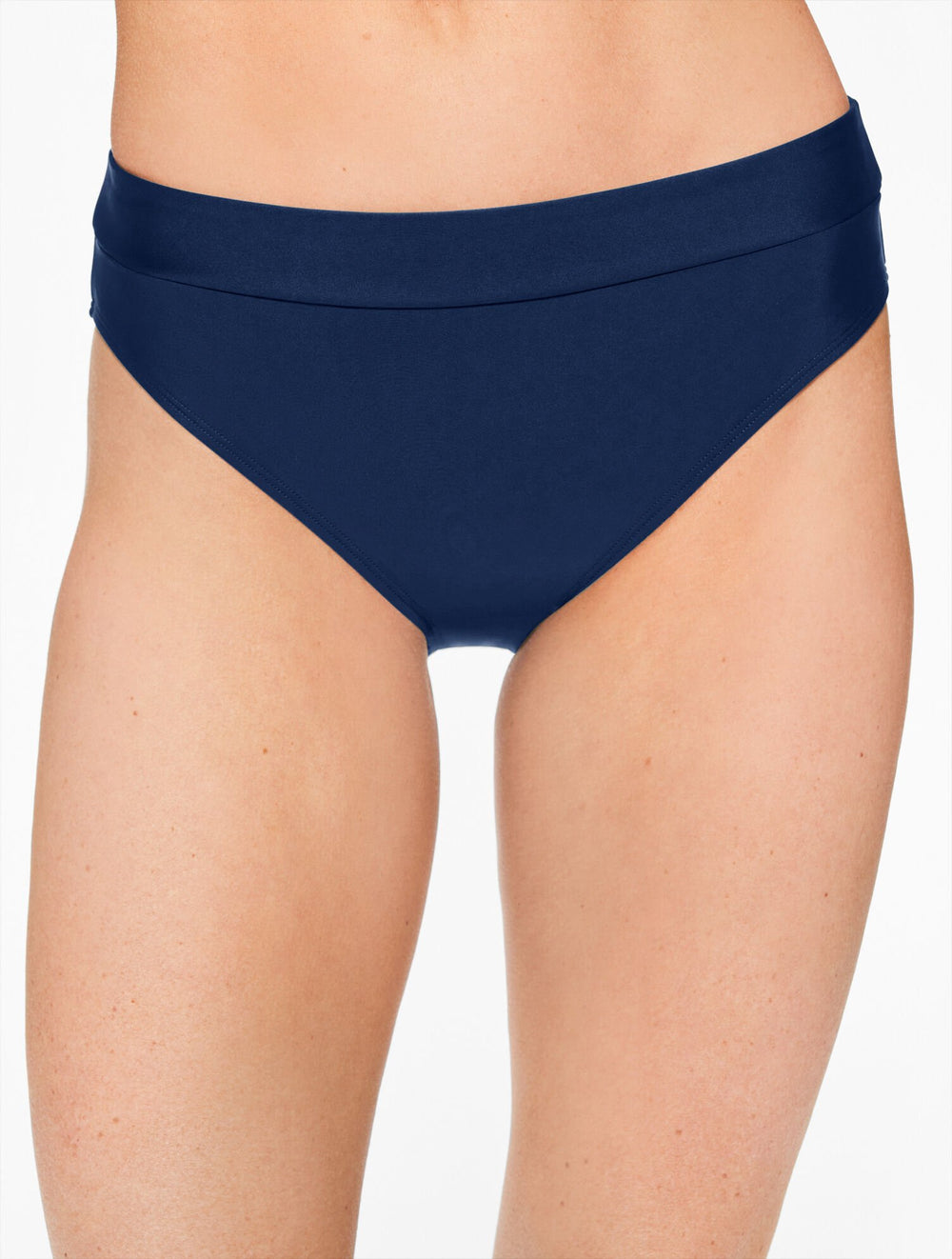 BLACK|INDIA INK|TROPICAL PUNCH|CAMELLIA ROSE|HERITAGE GREEN|RED PEPPER|WILD ASTER AQUA CLUB HIGH WAIST SWIM BOTTOM | Talbots outlet