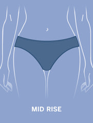 POOL BLUE AQUA CLUB MID RISE SWIM BOTTOM | Talbots online