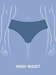 VISTA BLUE MULTI AQUA CLUB HIGH WAIST SWIM BOTTOM - IBIZA TILE | Talbots near me