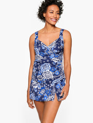 INDIA INK MULTI MIRACLESUIT® SANIBEL TANKINI - FLOWER PATCH | Talbots outlet