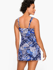 INDIA INK MULTI MIRACLESUIT® SANIBEL TANKINI - FLOWER PATCH | Talbots outlet