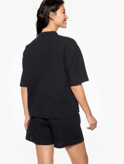 BLACK|WHITE AQUA CLUB GAUZE POPOVER SHIRT COVER-UP | Talbots near me
