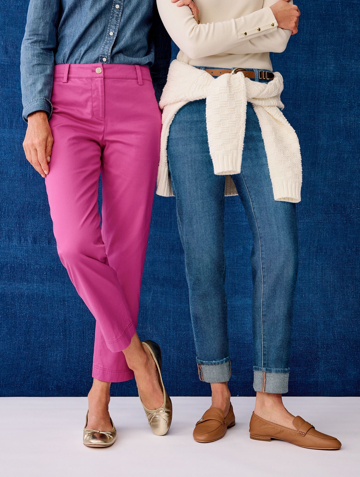 BLACK|WHITE PERFECT CROPS | Talbots near me