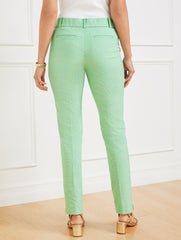 SPRING LUSH TALBOTS HAMPSHIRE STRAIGHT ANKLE PANTS - LUCETTA GLEN PLAID | Talbots discount