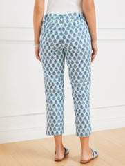 BLUE ICE MULTI PERFECT CROPS - WOODBLOCK BUD | Talbots for sale