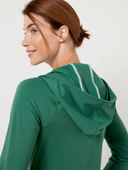 HERITAGE GREEN PERFORMANCE INTERLOCK JACKET - DIAGONAL | Talbots discount