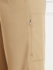 BLACK|INDIGO BLUE|LIGHT OAK WOVEN DANCE PANT | Talbots outlet