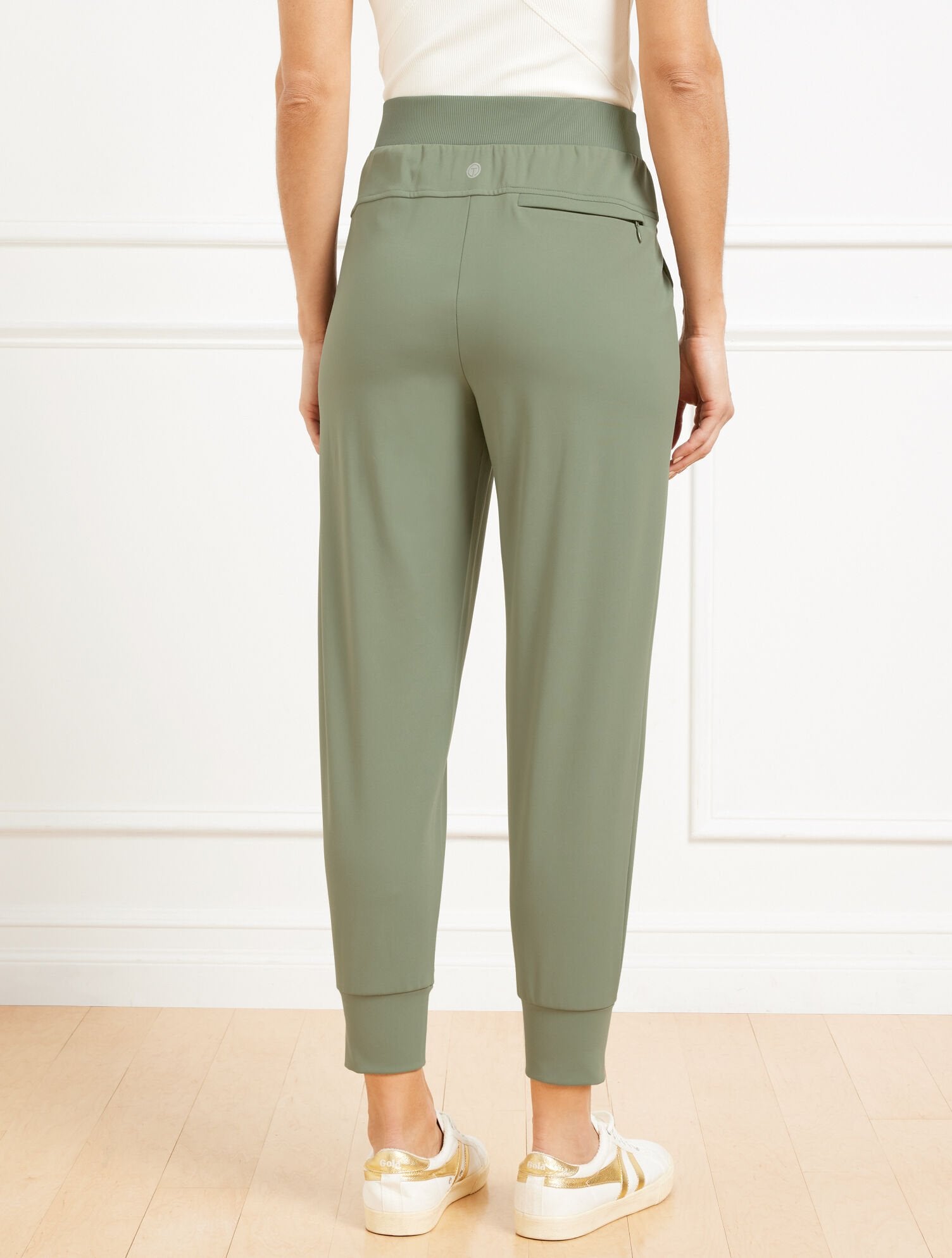 BLACK|INDIGO OUT & ABOUT JOGGERS | Talbots near me