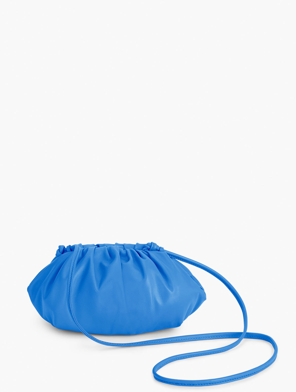 BLUE WAVE CINCHED NAPPA CROSSBODY BAG | Talbots online