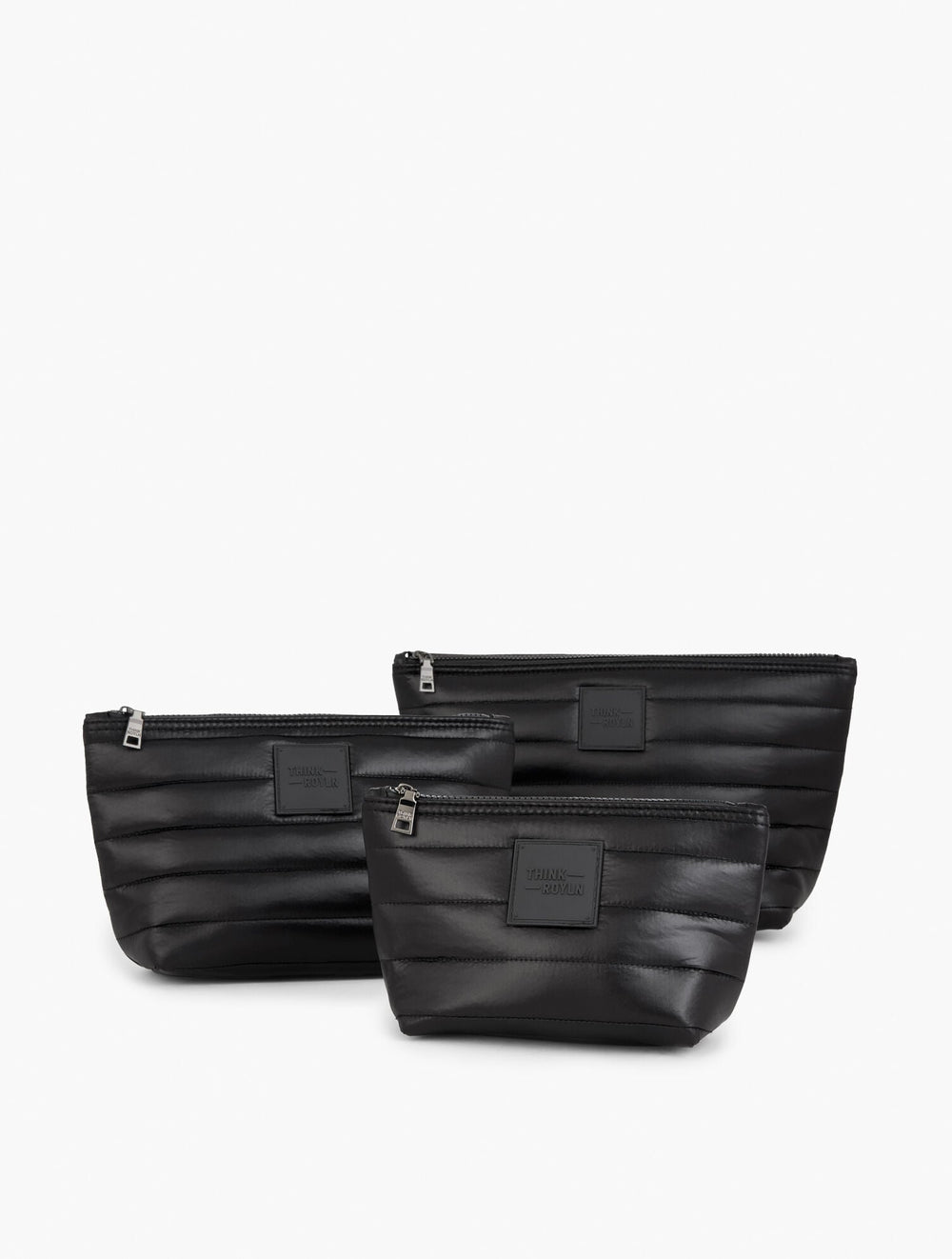 PEARL BLACK THINK ROYLN TRAVEL TRIO POUCHES | Talbots online