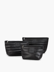 PEARL BLACK THINK ROYLN TRAVEL TRIO POUCHES | Talbots online