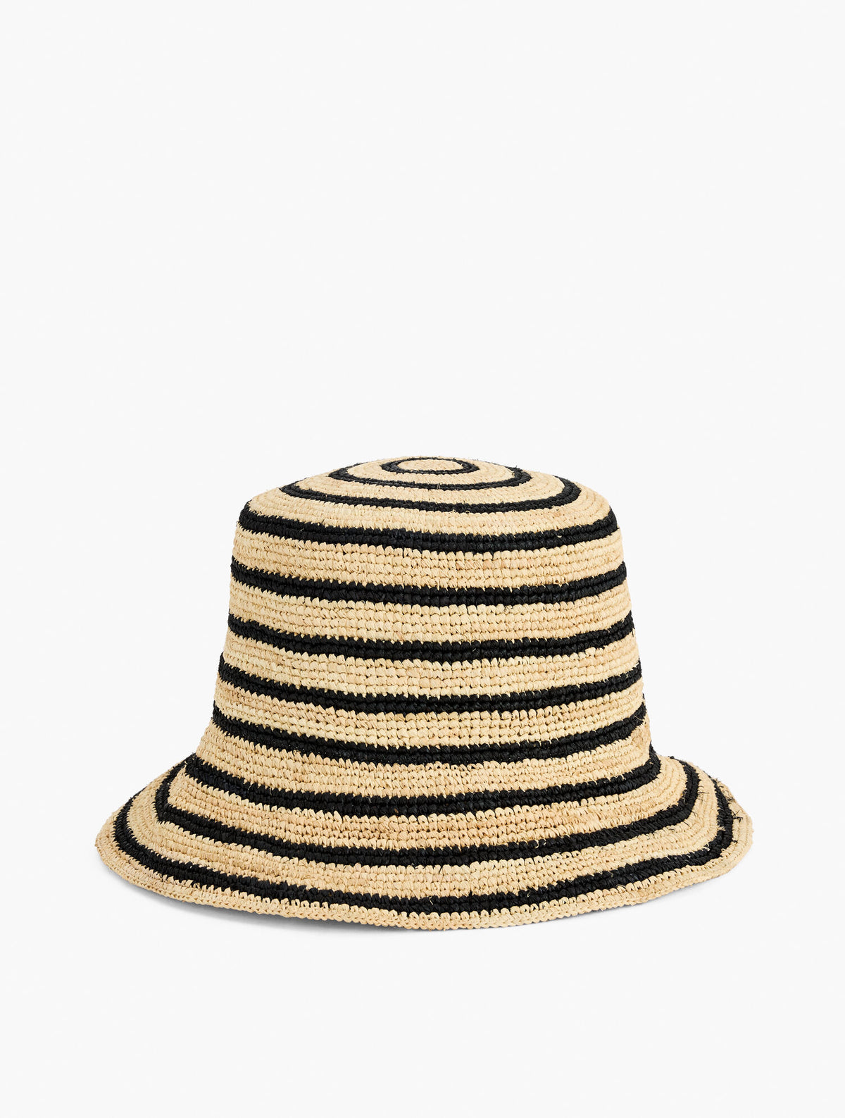 NATURAL MULTI HAT ATTACK CHIC CROCHET BUCKET HAT | Talbots outlet