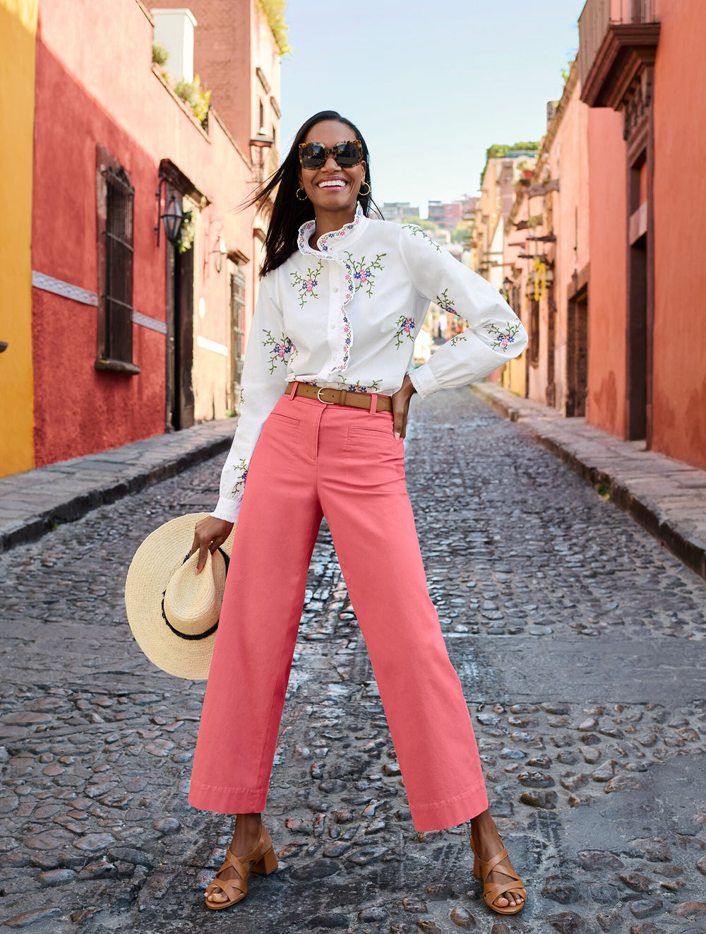 TORT PENELOPE SQUARE SUNGLASSES | Talbots on sale