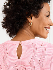 BLACK ELBOW SLEEVE PULLOVER | Talbots sale