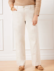 NATURAL CLASSIC JEAN TROUSERS | Talbots for sale