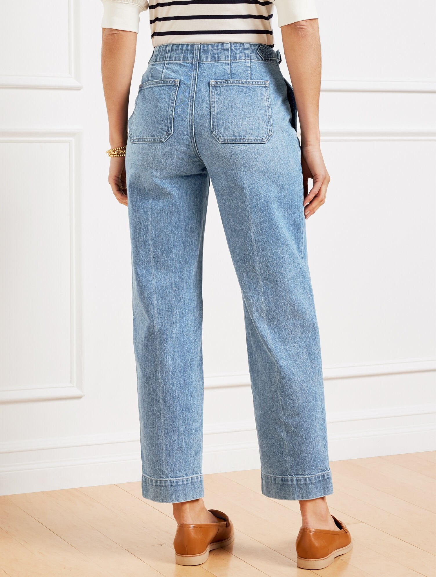 BLAIRE WASH STRAIGHT ANKLE JEANS - BLAIRE WASH | Talbots sale