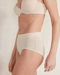BLACK|DEEP TAUPE|ELDERBERRY|EVENTIDE|NOUGAT|SAND DOLLAR|SEPIA ROSE EMBRACE HIGH WAIST BRIEF | Talbots on sale
