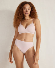 BLACK|CAFE MOCHA|SAND DOLLAR|SEPIA ROSE|WHITE FLAWLESS LIGHTLY-LINED NO-WIRE T-SHIRT BRA | Talbots sale