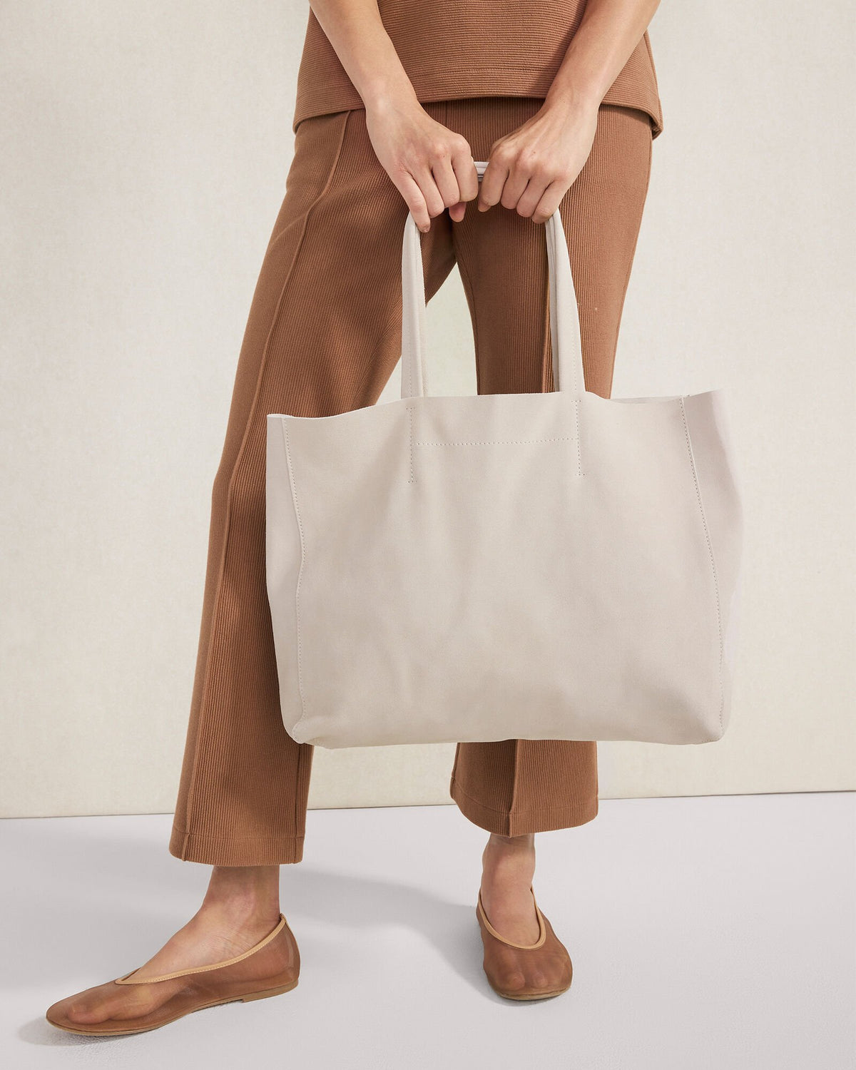 SHITAKE SUEDE TOTE | Talbots for sale