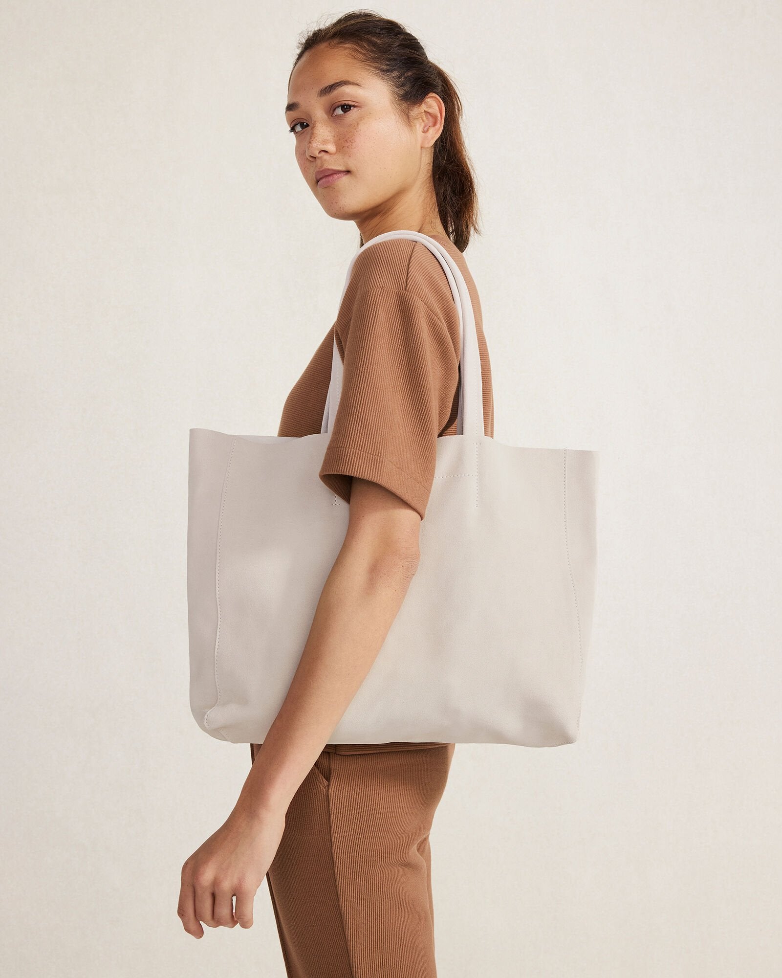 SHITAKE SUEDE TOTE | Talbots outlet