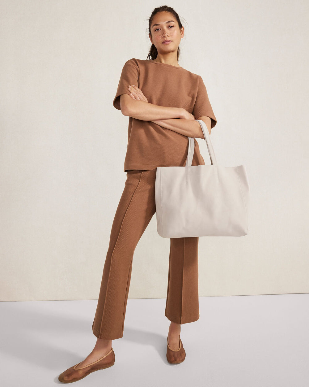 SHITAKE SUEDE TOTE | Talbots outlet