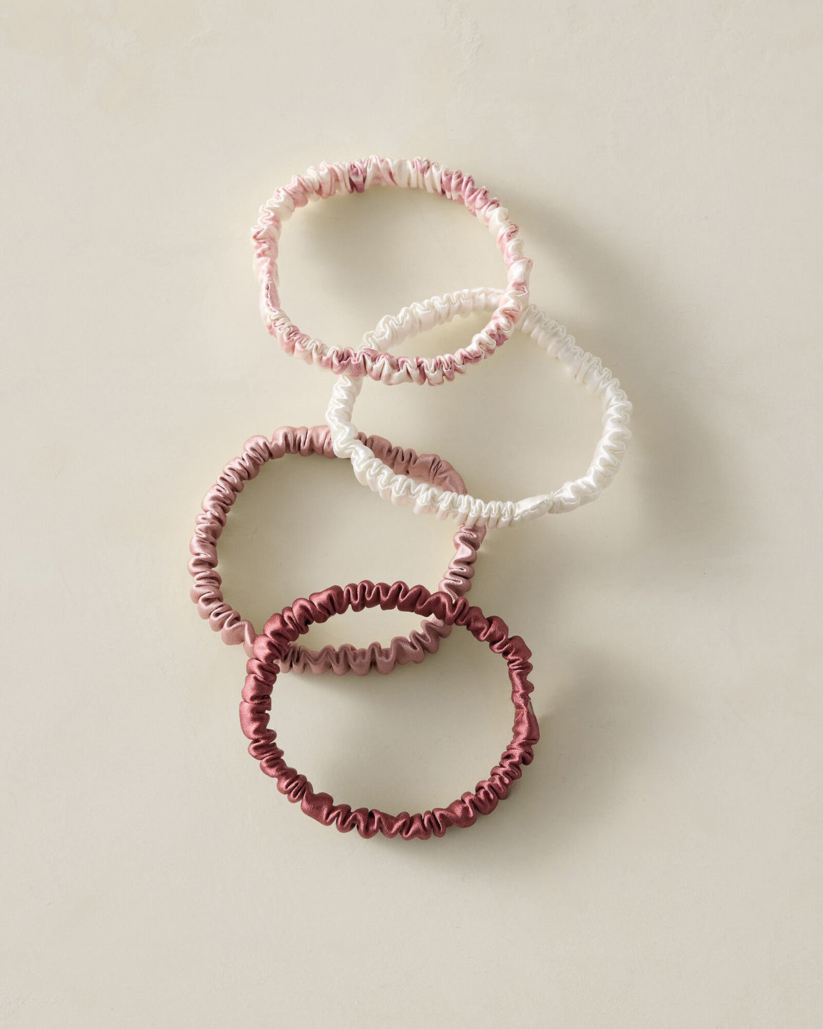 MACARON MULTI WASHABLE SILK HAIR TIES — MACARON MULTI | Talbots discount