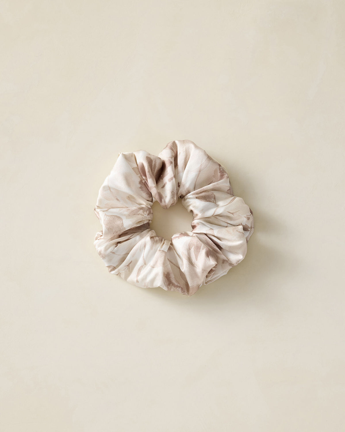 HAZE MULTI WASHABLE SILK TRANQUIL FLORAL SCRUNCHIE | Talbots on sale