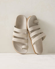 SHIITAKE SUEDE MULTI-STRAP SANDALS | Talbots near me
