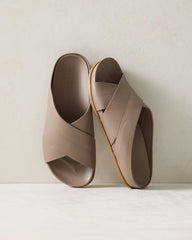 MICA LEATHER CRISS-CROSS SANDALS | Talbots US