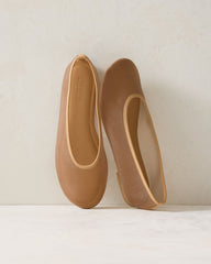 BISQUE MESH BALLET FLATS | Talbots online