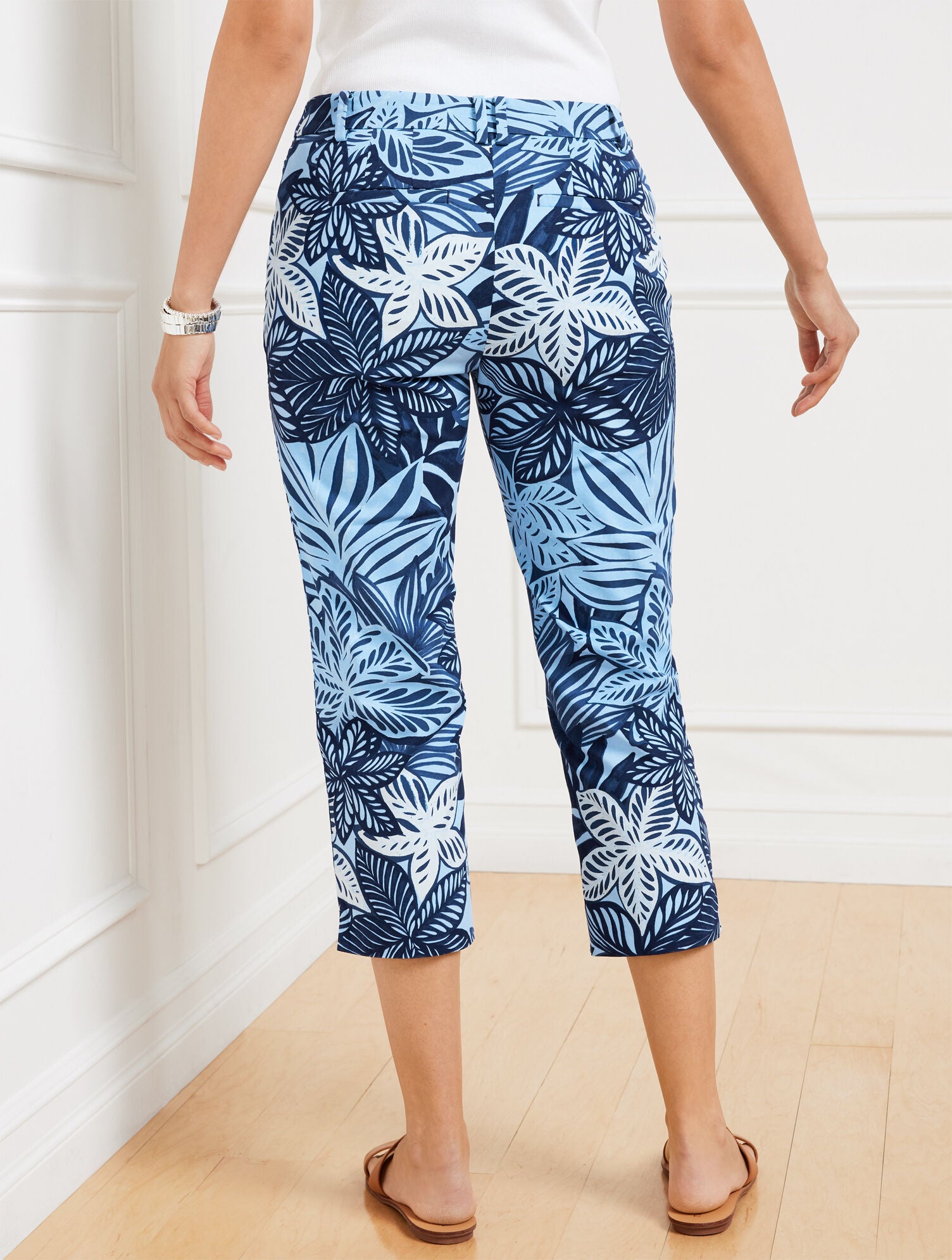 INDIA INK/LAKESIDE PERFECT SKIMMERS - WATERCOLOR BOTANICAL | Talbots online