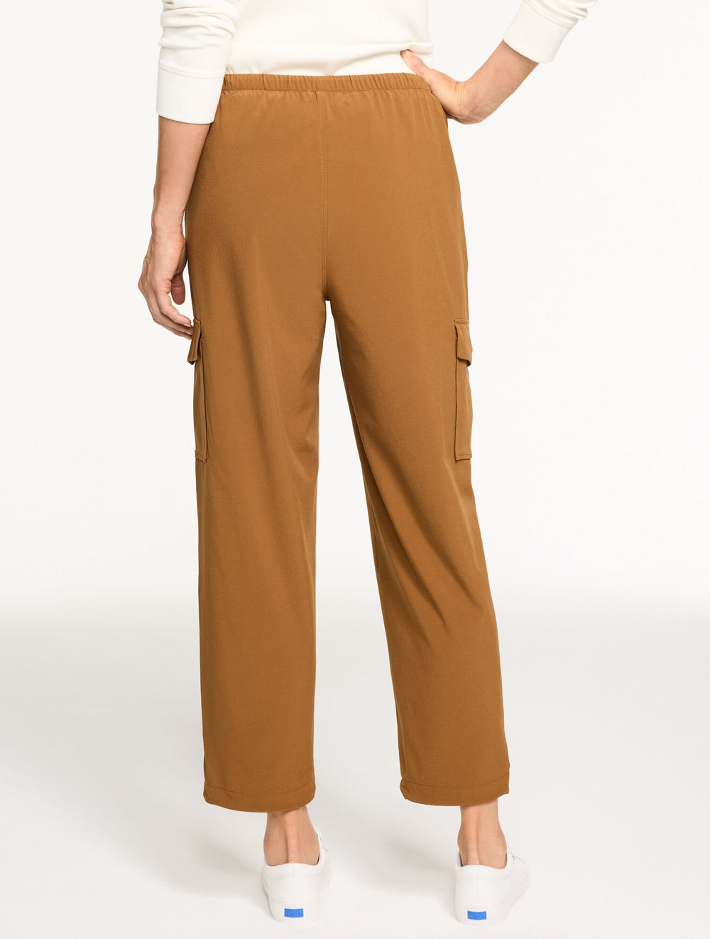 TOFFEE BROWN JOURNEY RIPSTOP TRAVEL PANTS | Talbots sale