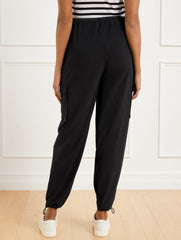 TOFFEE BROWN JOURNEY RIPSTOP TRAVEL PANTS | Talbots sale