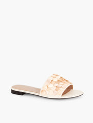 IVORY KERI SHELL EMBELLISHED SLIDES | Talbots outlet