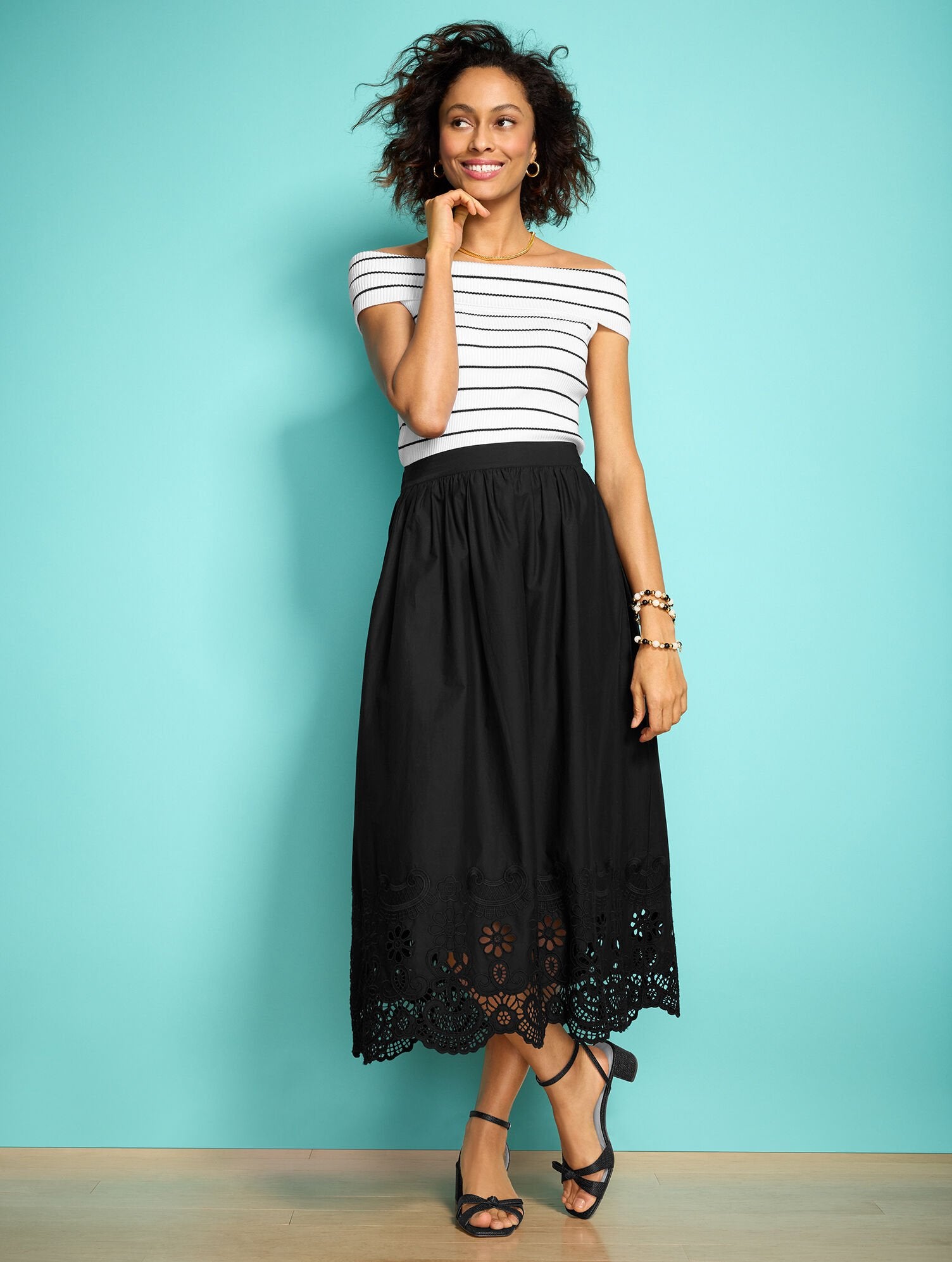 BLACK|INDIGO BLUE|NATURAL LILY RAFFIA BLOCK HEEL SANDALS - FRAYED | Talbots outlet