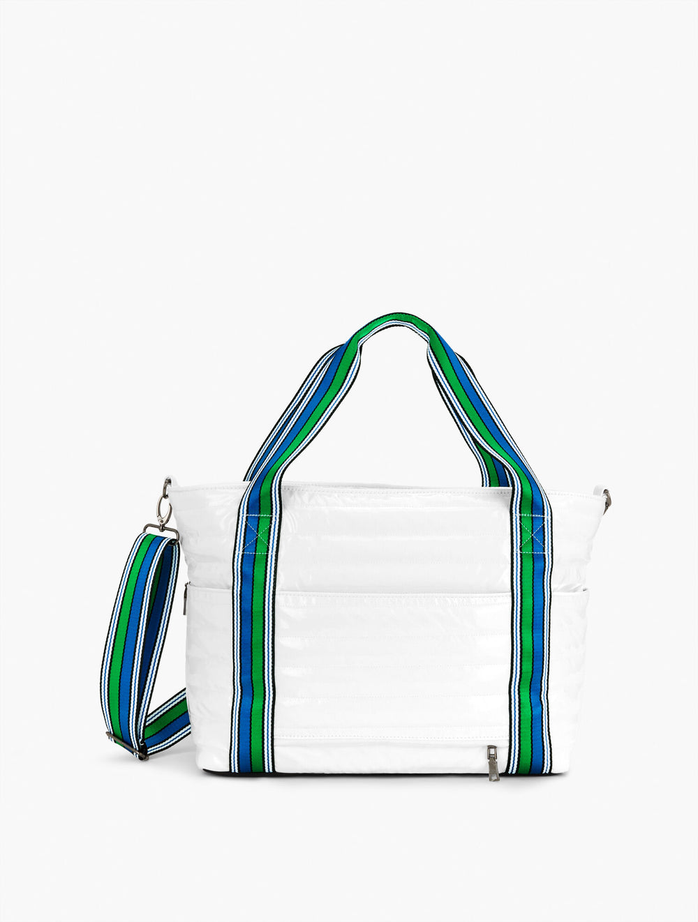 WHITE THINK ROYLN LOVE ALL TENNIS BAG | Talbots outlet