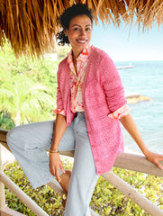 CAMELLIA ROSE V-NECK GIRLFRIEND CARDIGAN - MARL | Talbots near me
