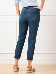 ROMY WASH STRAIGHT CROP JEANS - ROMY WASH | Talbots outlet